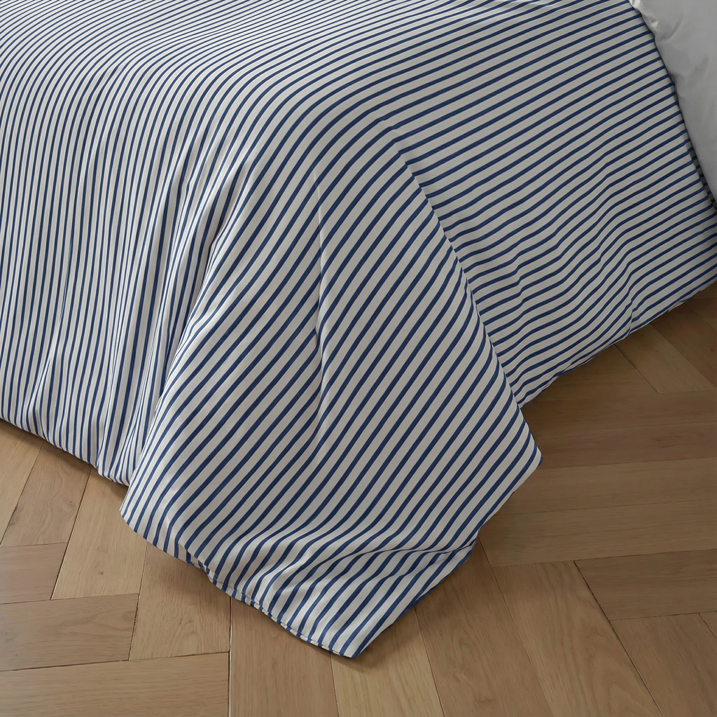 Tavernes percale duvet cover, 200 thread count