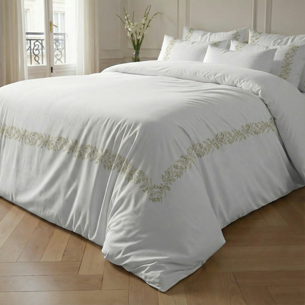 Housse de couette Altea en percale, 200 fils au pouce carré
