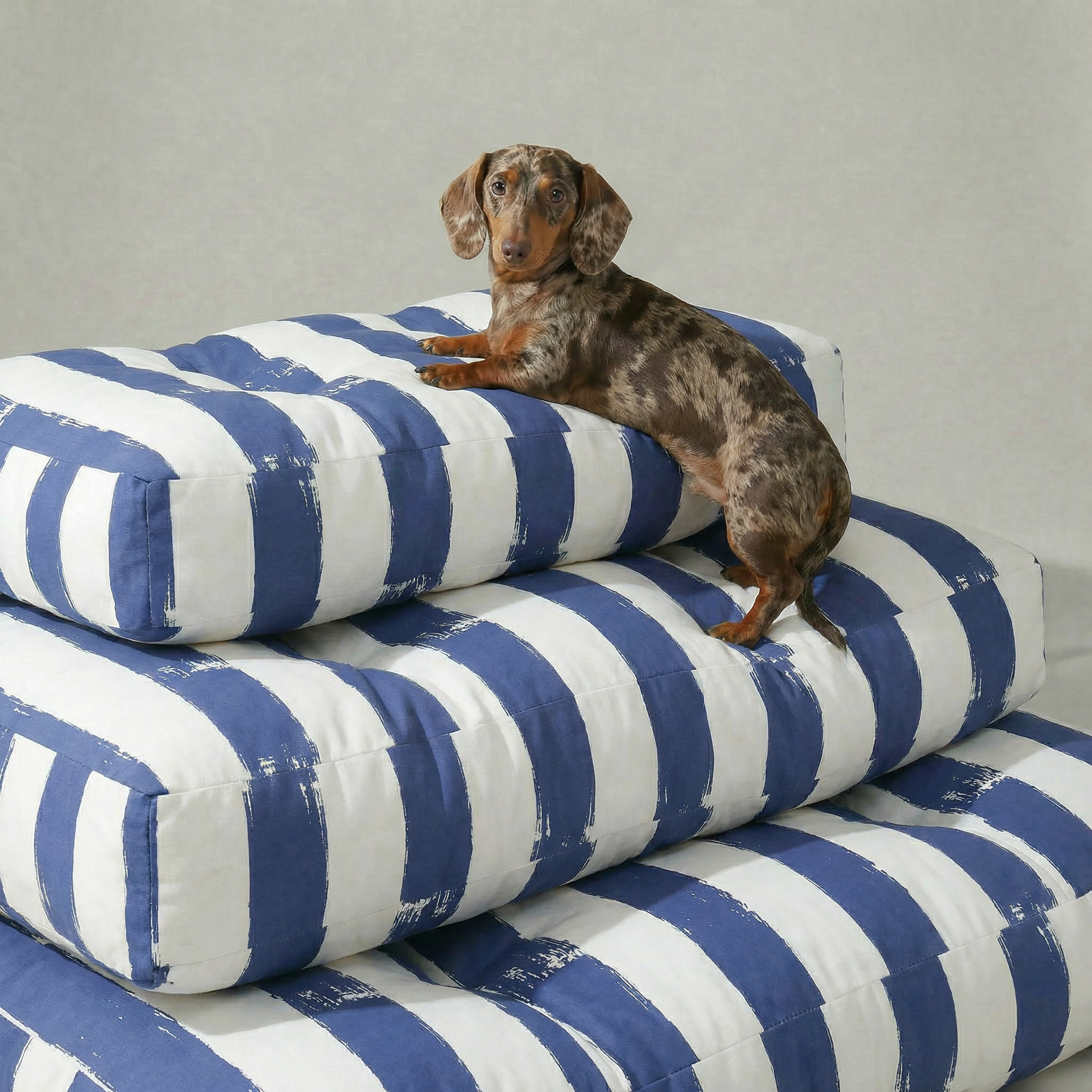 Panier épais et rembourré pour animaux de compagnie avec finition anti-taches, Cambrils