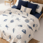 Dénia 200 thread count percale duvet cover