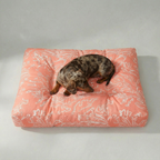 Lit pour animaux de compagnie Estarit Coral, épais et rembourré, avec finition résistante aux taches