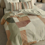 Torrent 200 thread count percale duvet cover