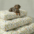 Cama para mascota gruesa y acolchada con acabado antimanchas Leeds Verde