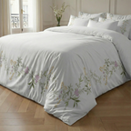 Housse de couette en percale Castalla, 200 fils au pouce carré