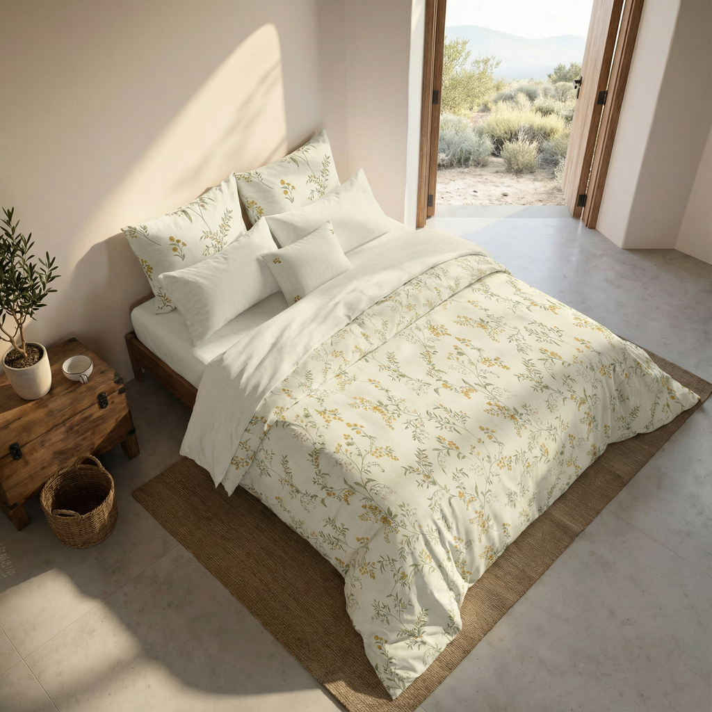 Tortosa percale duvet cover, 200 thread count