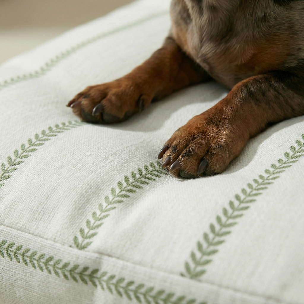 Cama para mascota gruesa y acolchada con acabado antimanchas Ian Green