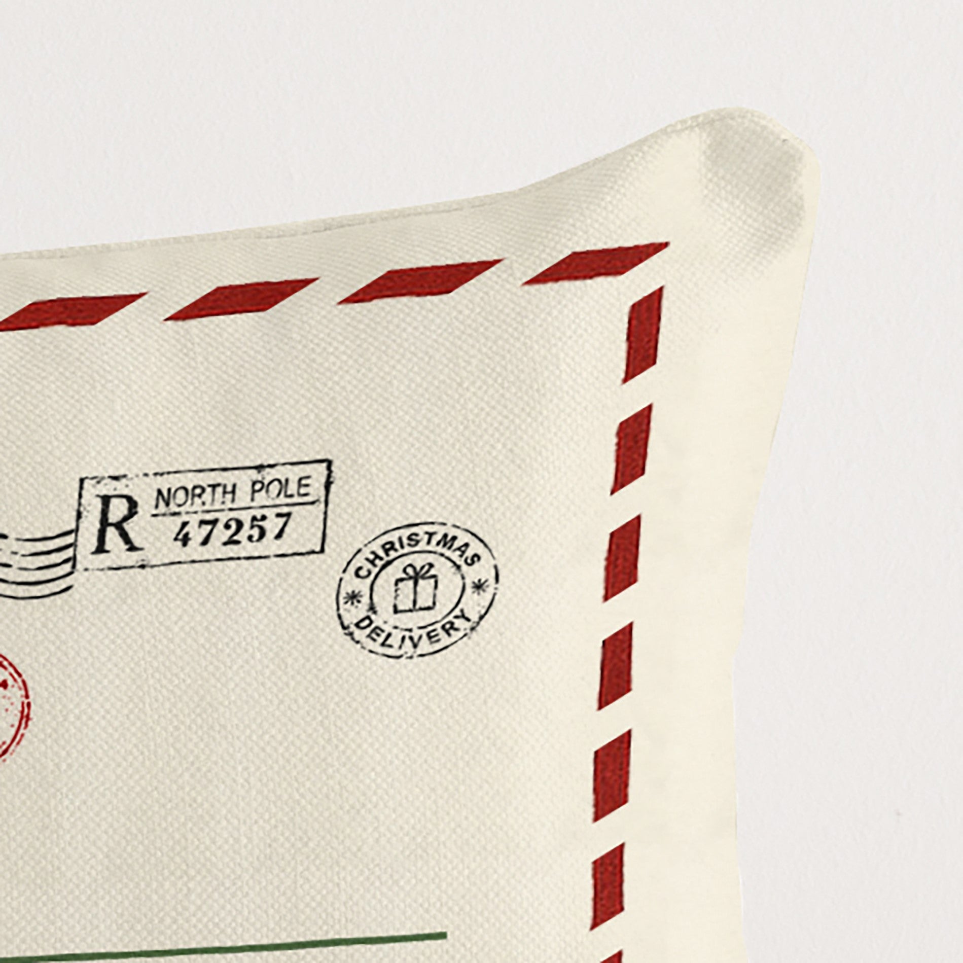 100% cotton cushion cover Dear Santa Claus C 30x50 cm