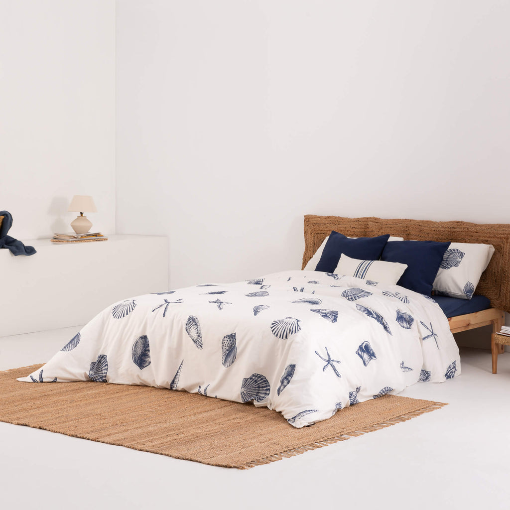 Dénia 200 thread count percale duvet cover