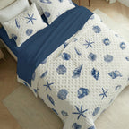 Dénia printed bedspread with a soft feel