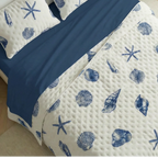 Dénia printed bedspread with a soft feel