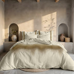 Deyá 300 thread poplin duvet cover