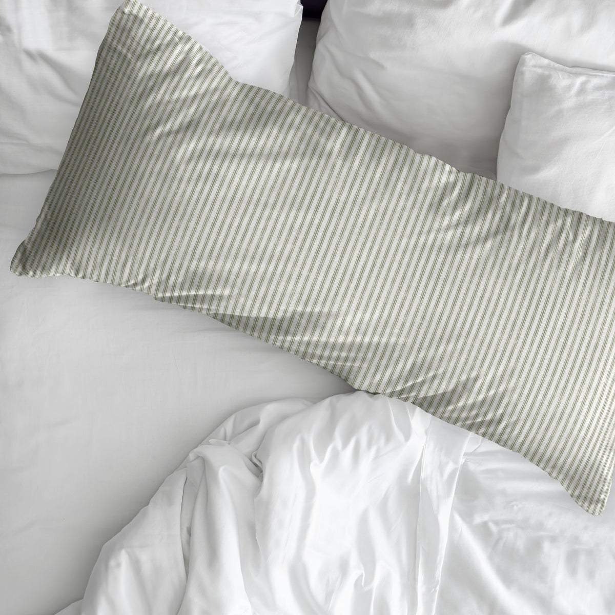 Funda de almohada Divit Verde tacto suave