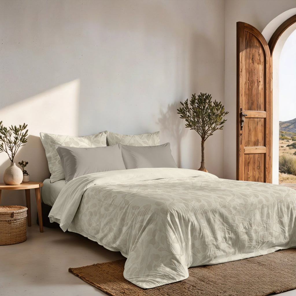 Elda 300 thread poplin duvet cover