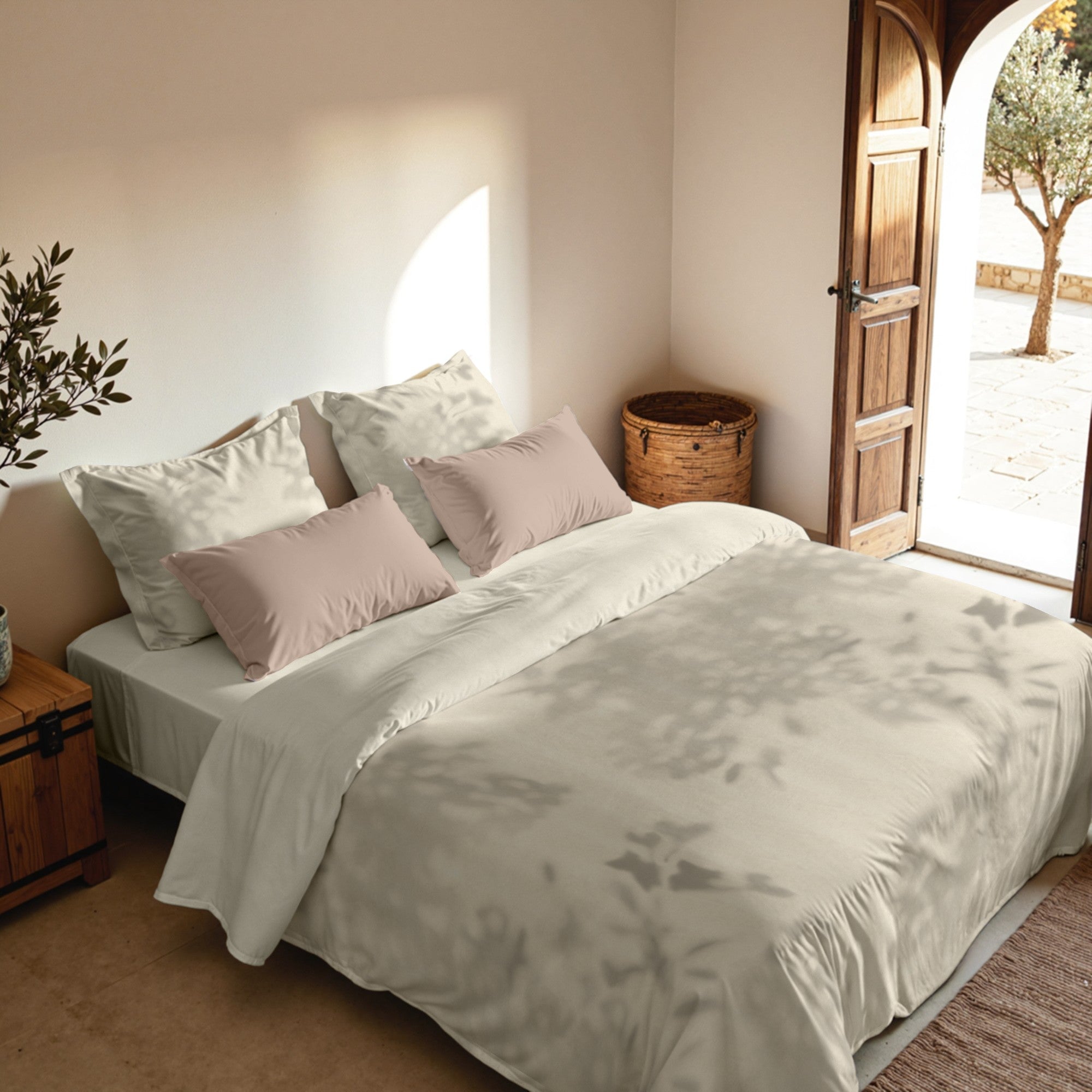 Fabara 300 thread poplin duvet cover