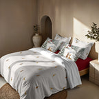 Forest Deer Click Duvet Cover