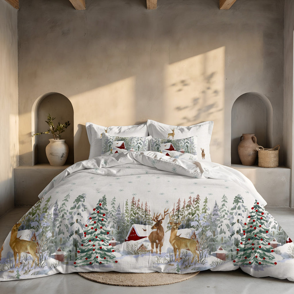 Duvet cover with Forest Fawn clicks