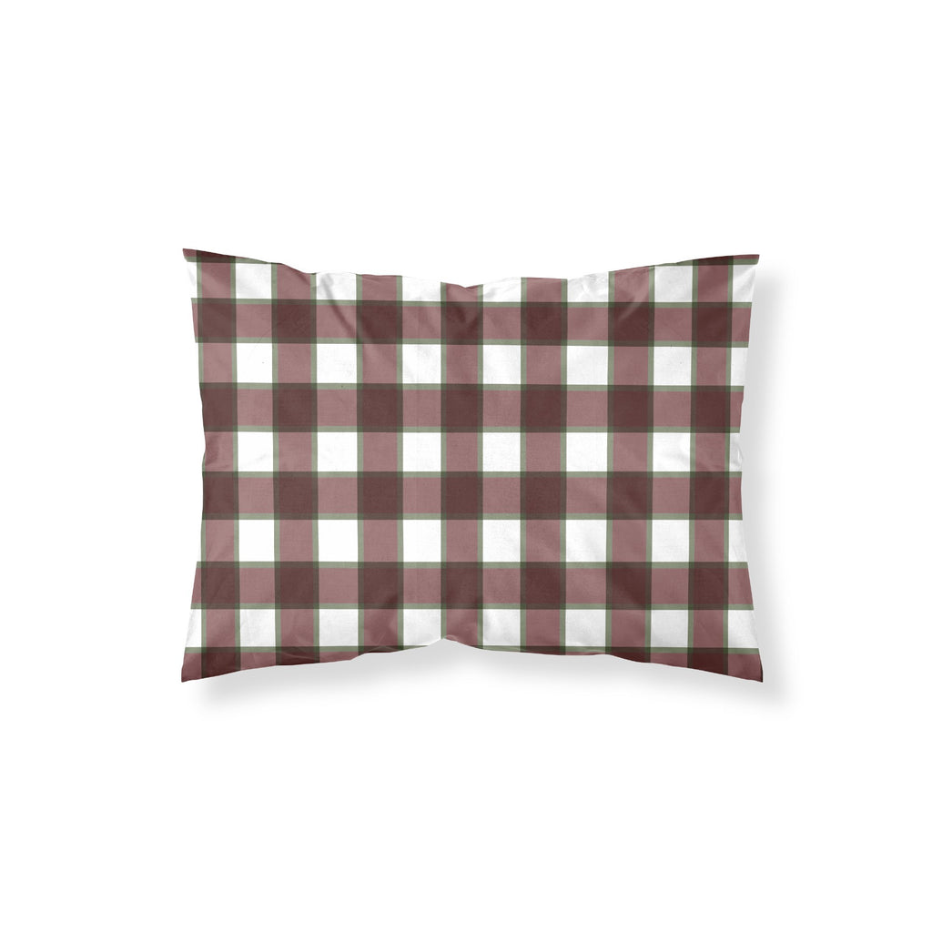 100% Cotton Xmas Vichy Large Pillowcase