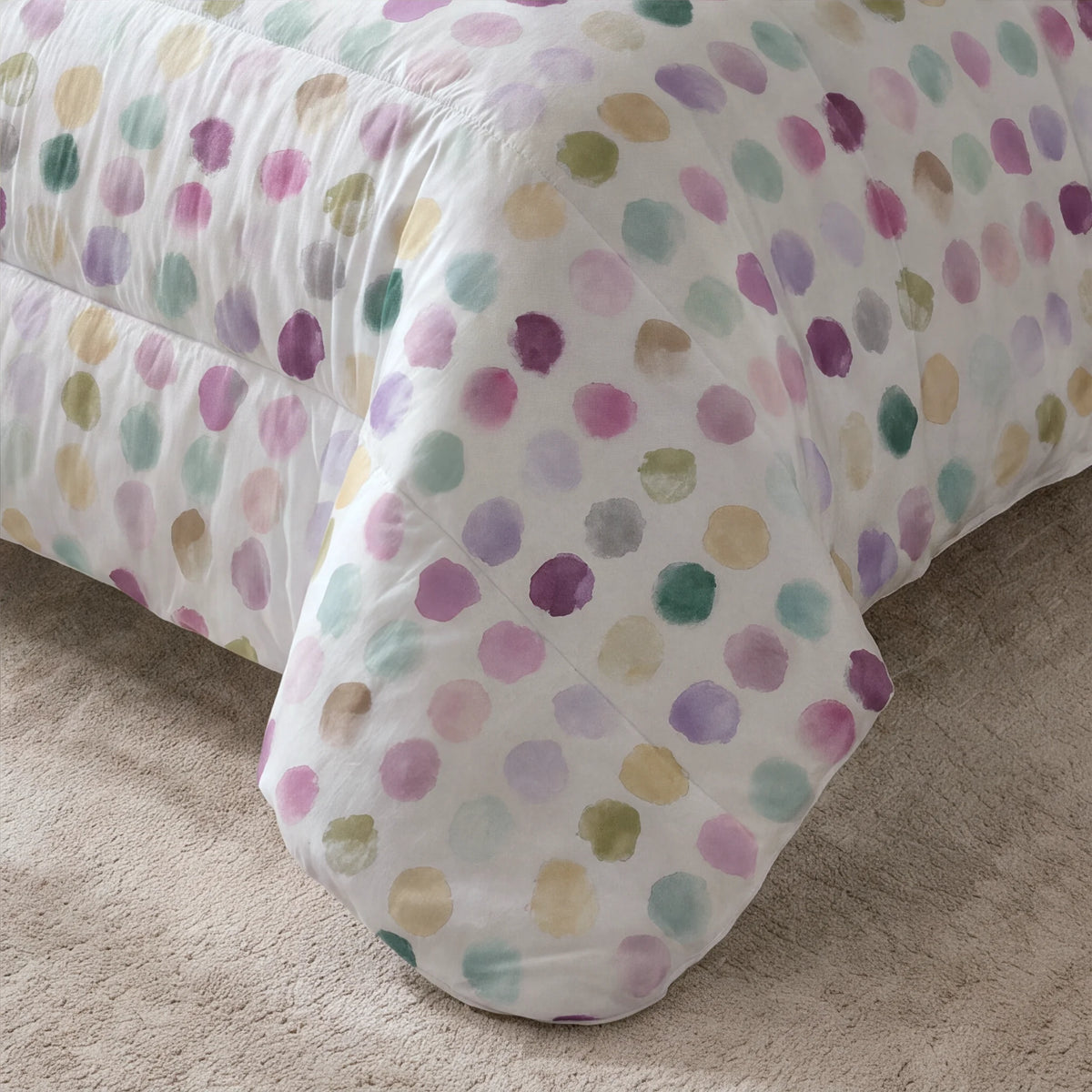 Edredón estampado acolchado Gari tacto suave