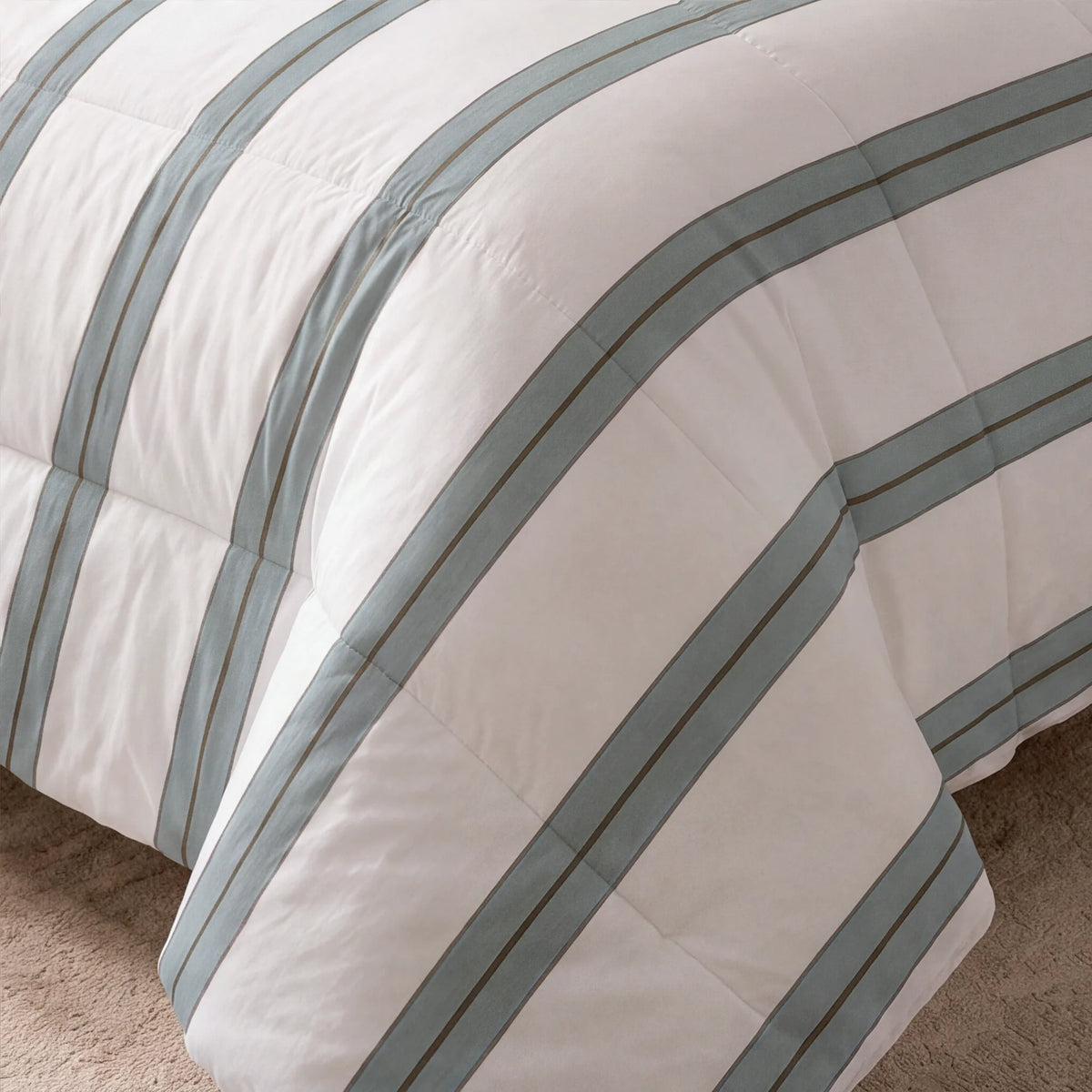 Edredón estampado acolchado Gava tacto suave