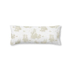 Taie d'oreiller Godella beige en percale 200 fils