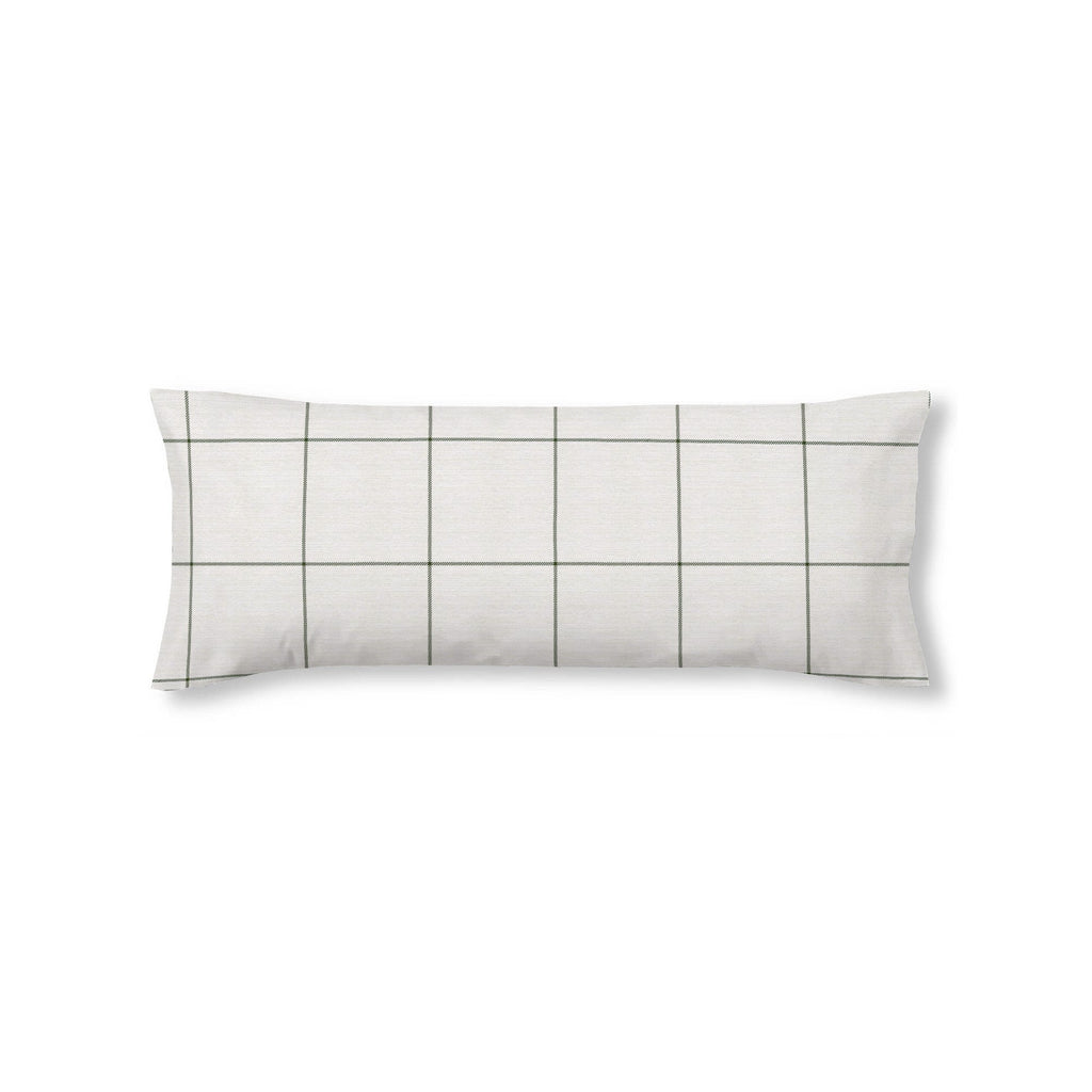 Green Windowpana Pillowcase