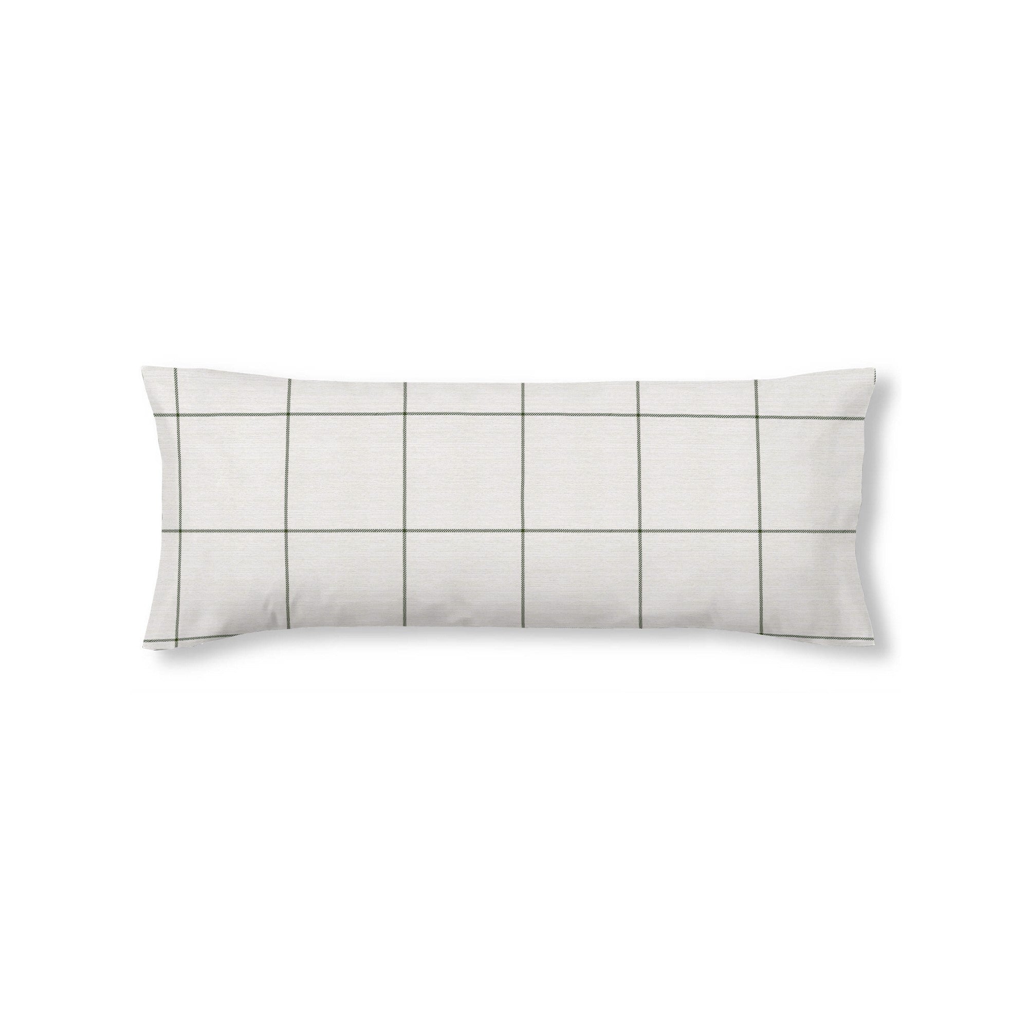 Green Windowpana Pillowcase