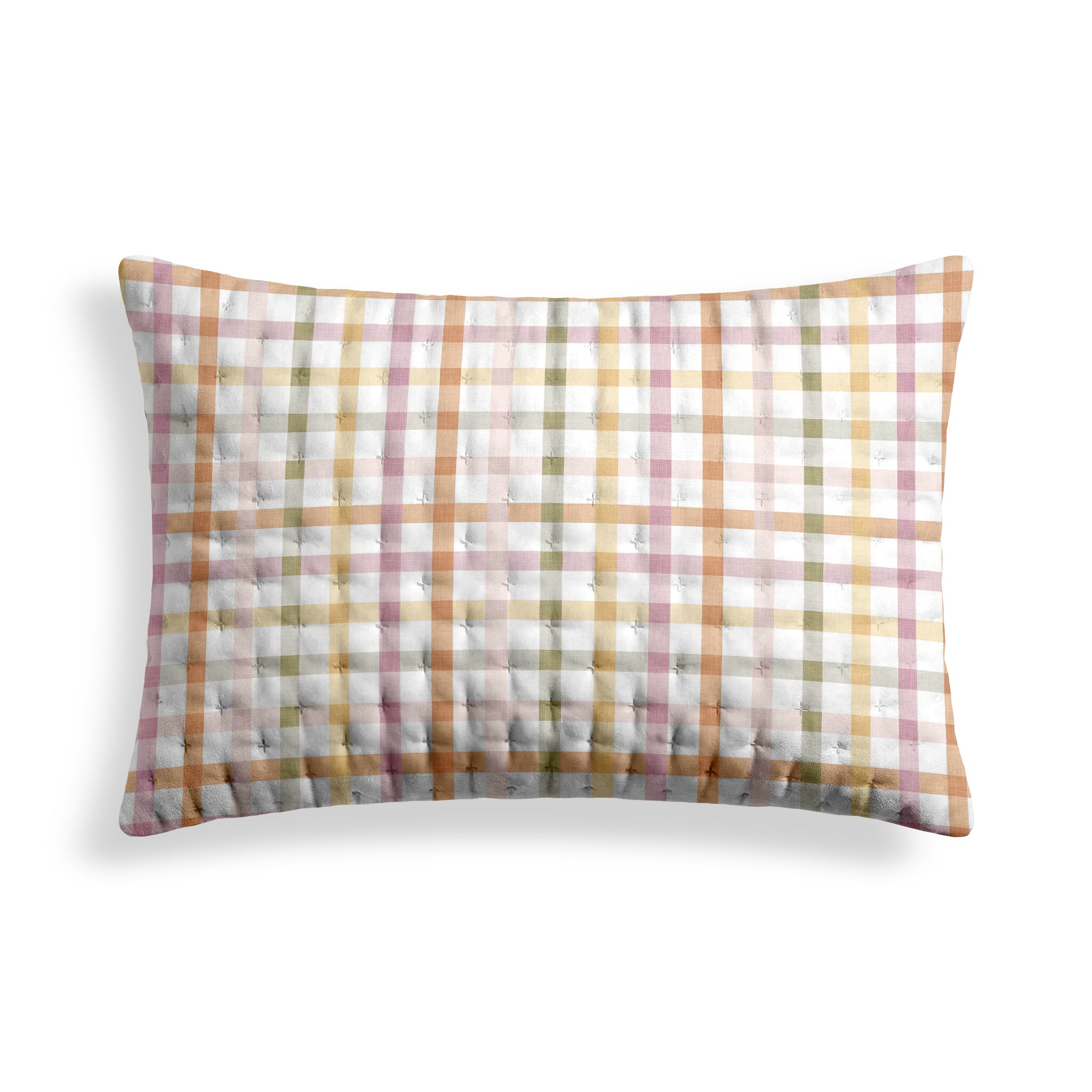 Funda de almohada acolchada estampada Holden 50x80 cm