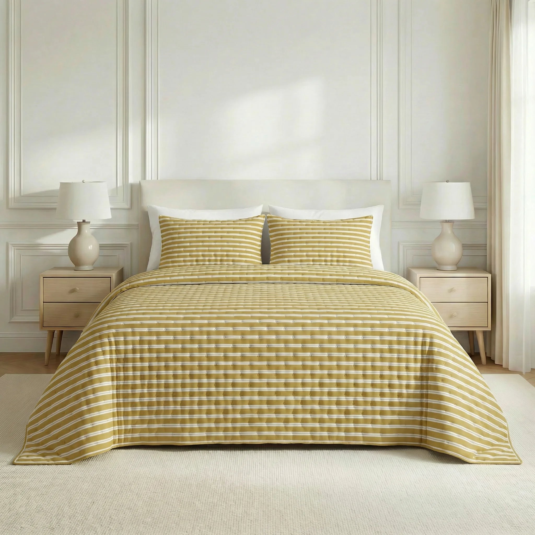 Couvre-lit imprimé Hount au toucher doux