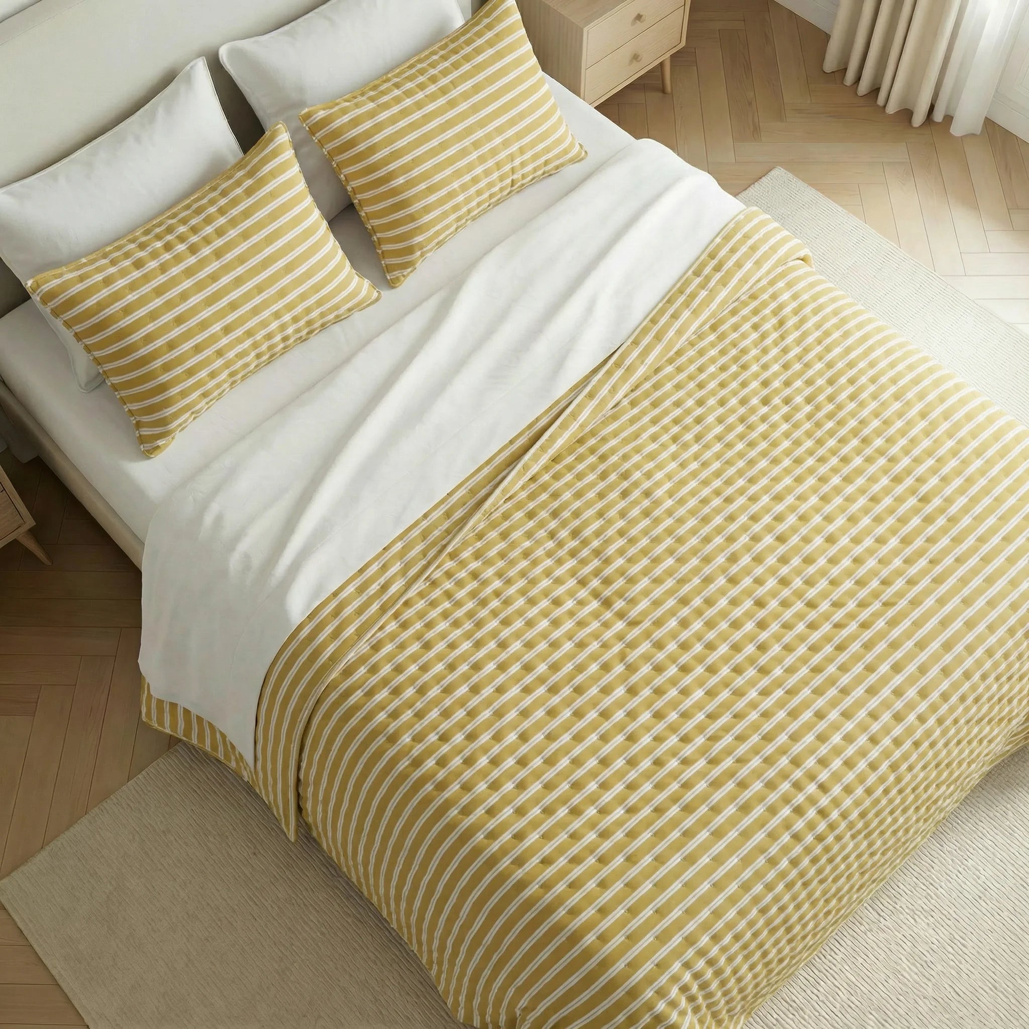 Couvre-lit imprimé Hount au toucher doux