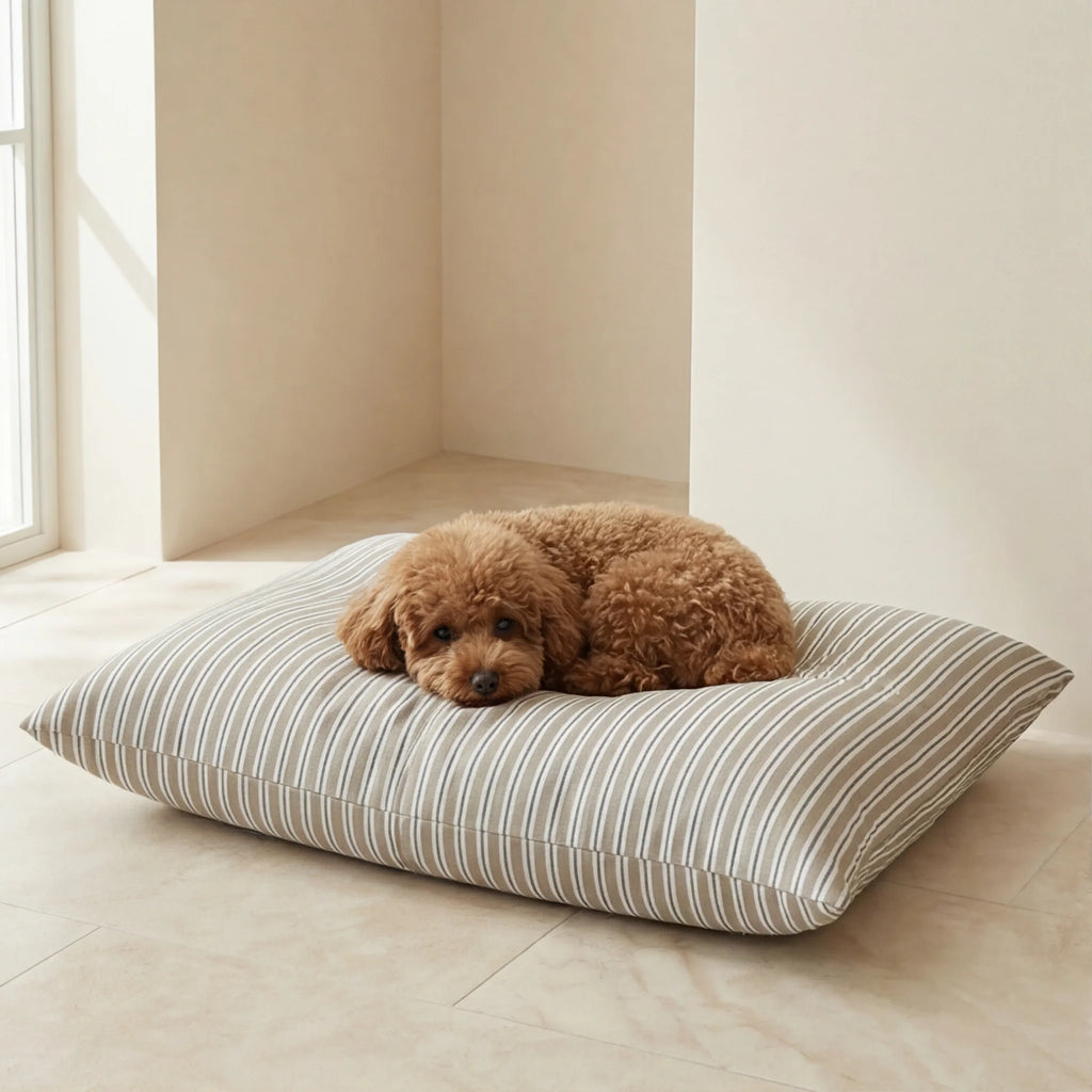 Joel stain-resistant pet bed cover