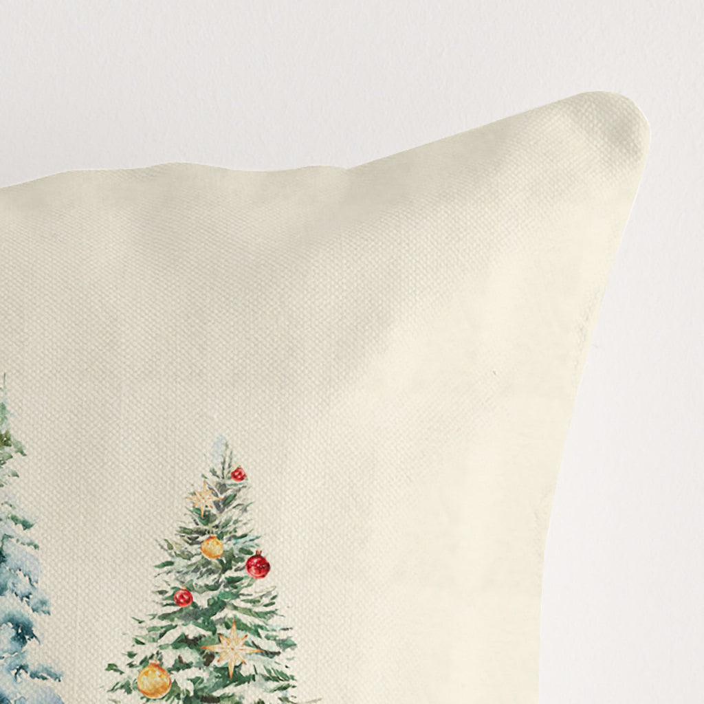 100% cotton cushion cover Christmas Landscape A 50x50 cm