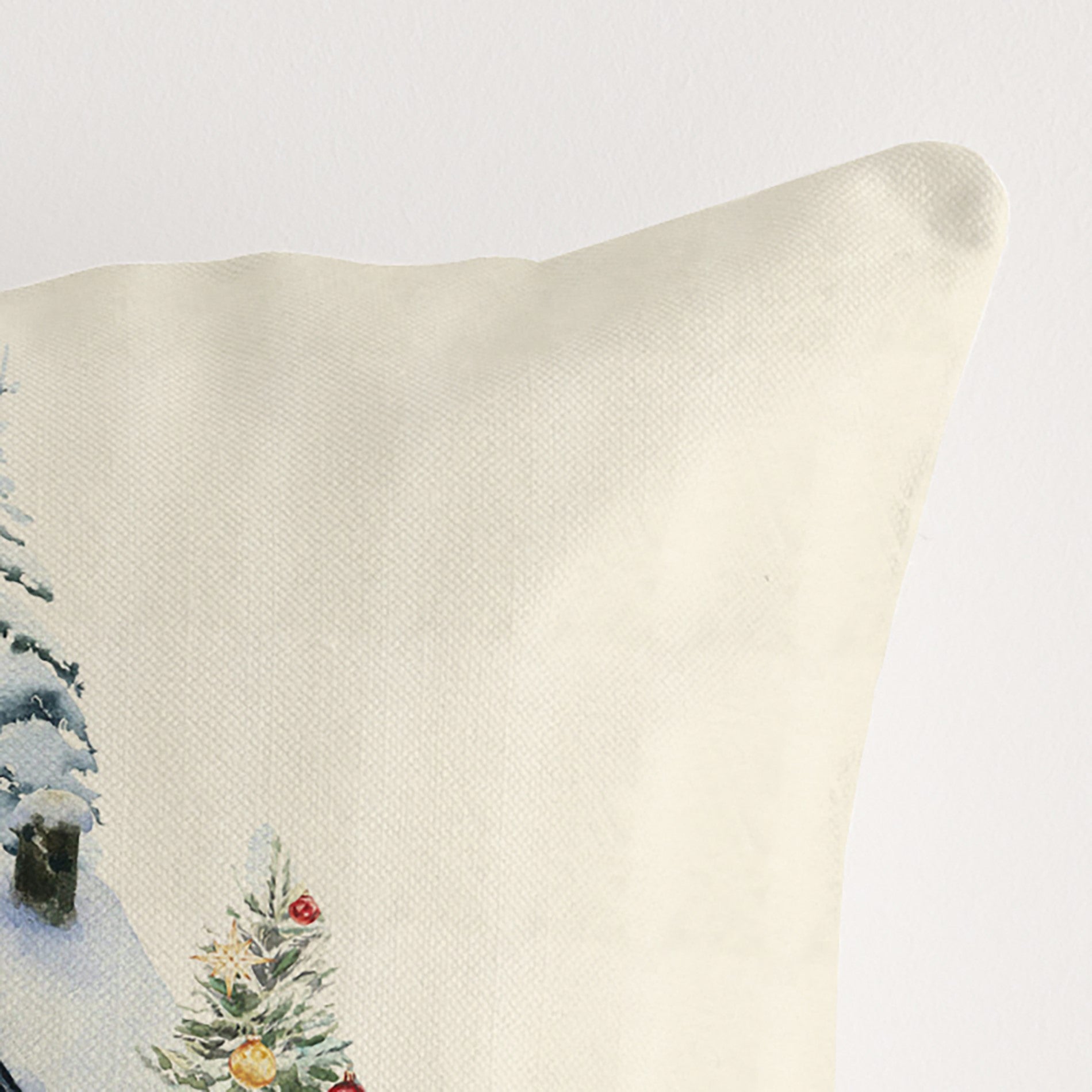 100% cotton cushion cover Christmas Landscape B 50x50 cm