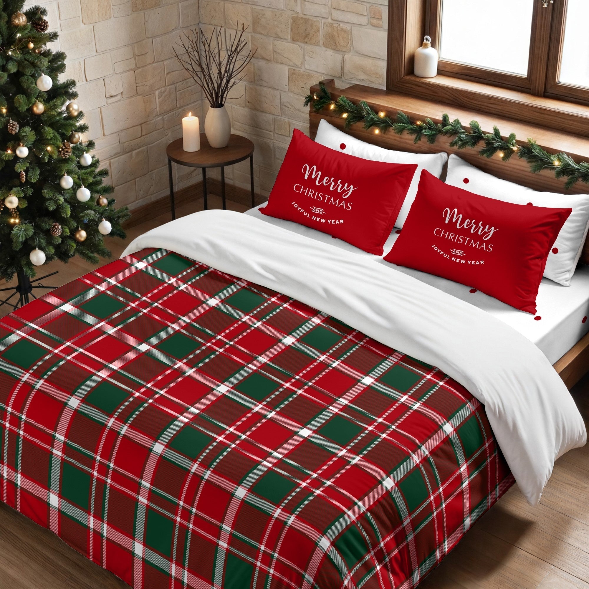 Funda nórdica con clicks 100% algodón Laponia 16