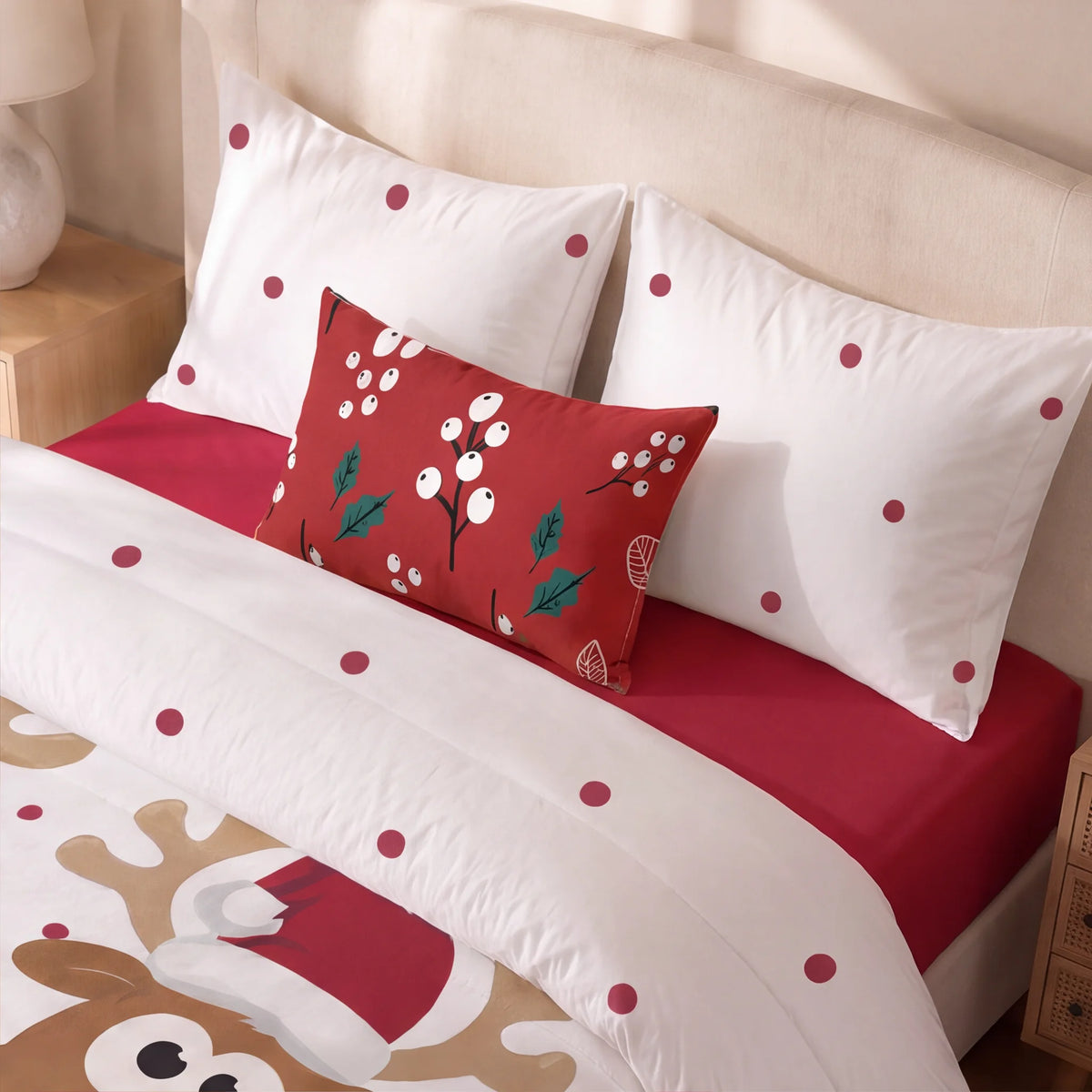 Edredón estampado acolchado Laponia 20 tacto suave