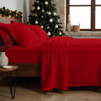 Laponia 47 plain 100% cotton sheet set