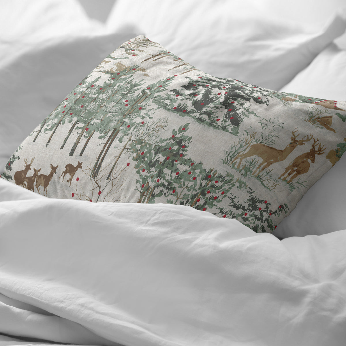 Funda de almohada Laponia 57 tacto suave