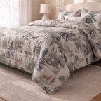 Edredón estampado acolchado Laponia 57 tacto suave