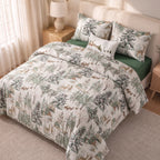 Edredón estampado acolchado Laponia 57 tacto suave