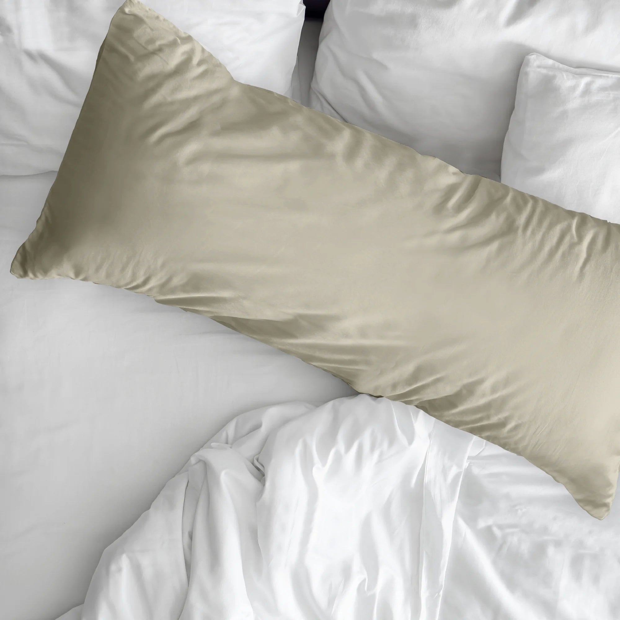 Funda de almohada percal 200 hilos lisa Lino