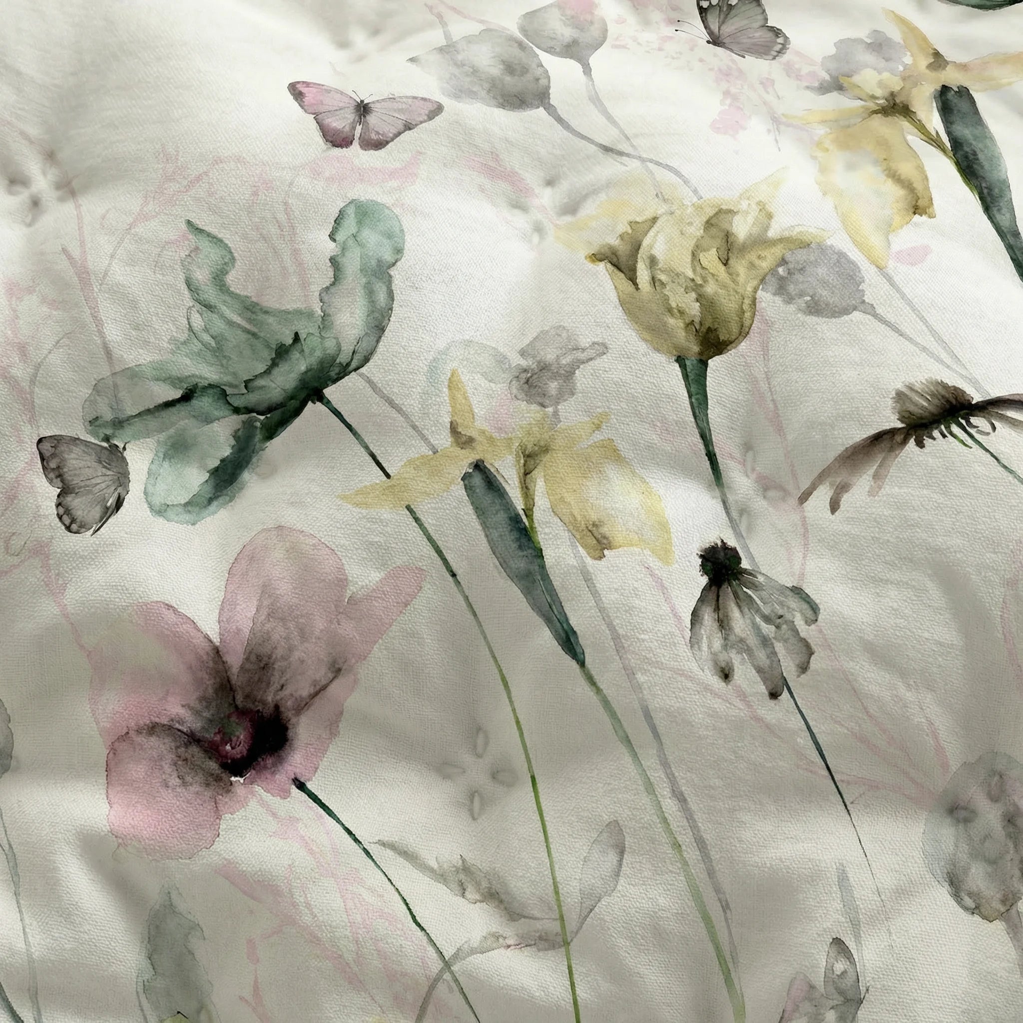 Couvre-lit imprimé Lund bouti au toucher doux