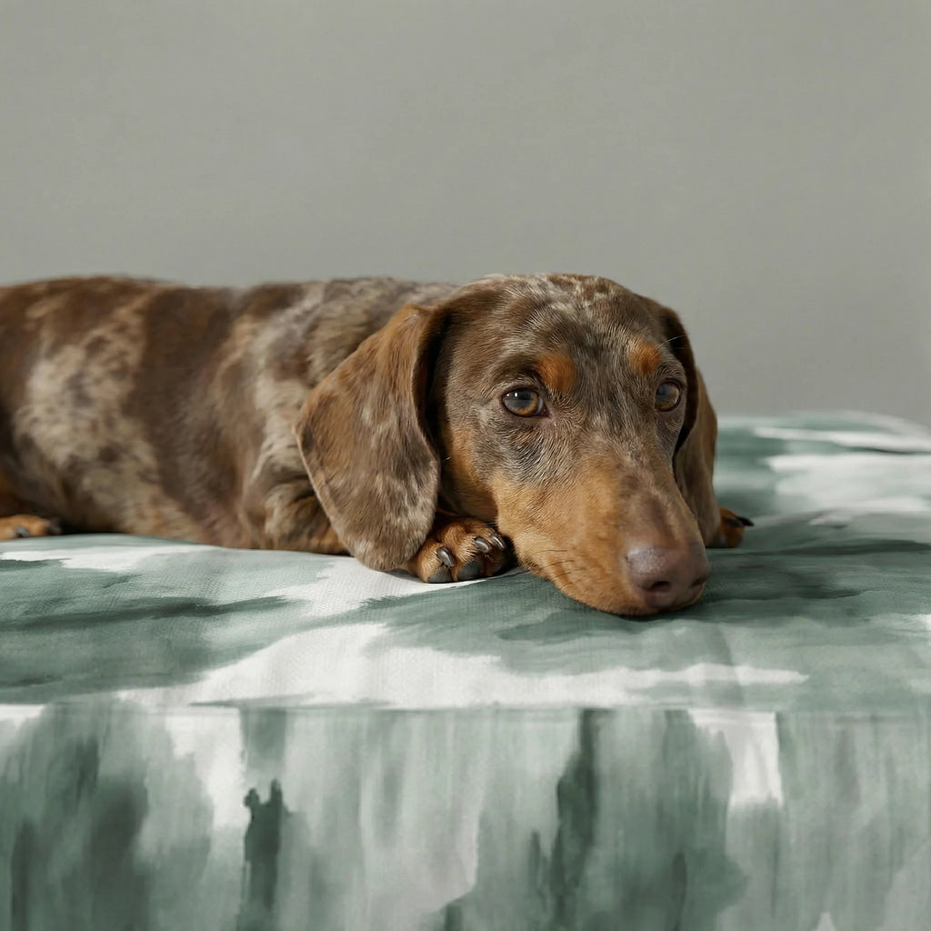 Luton 12 Thick Padded Pet Bed with Stain-Resistant Finish