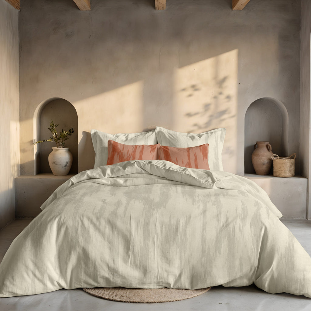 Mahón Grey Duvet Cover 200 Threads