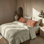 Mahón Grey Duvet Cover 200 Threads