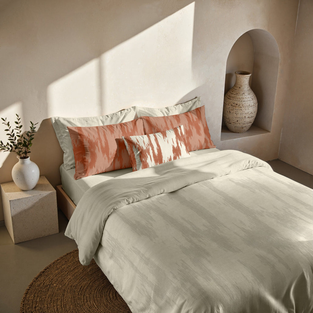 Mahón Grey Duvet Cover 200 Threads