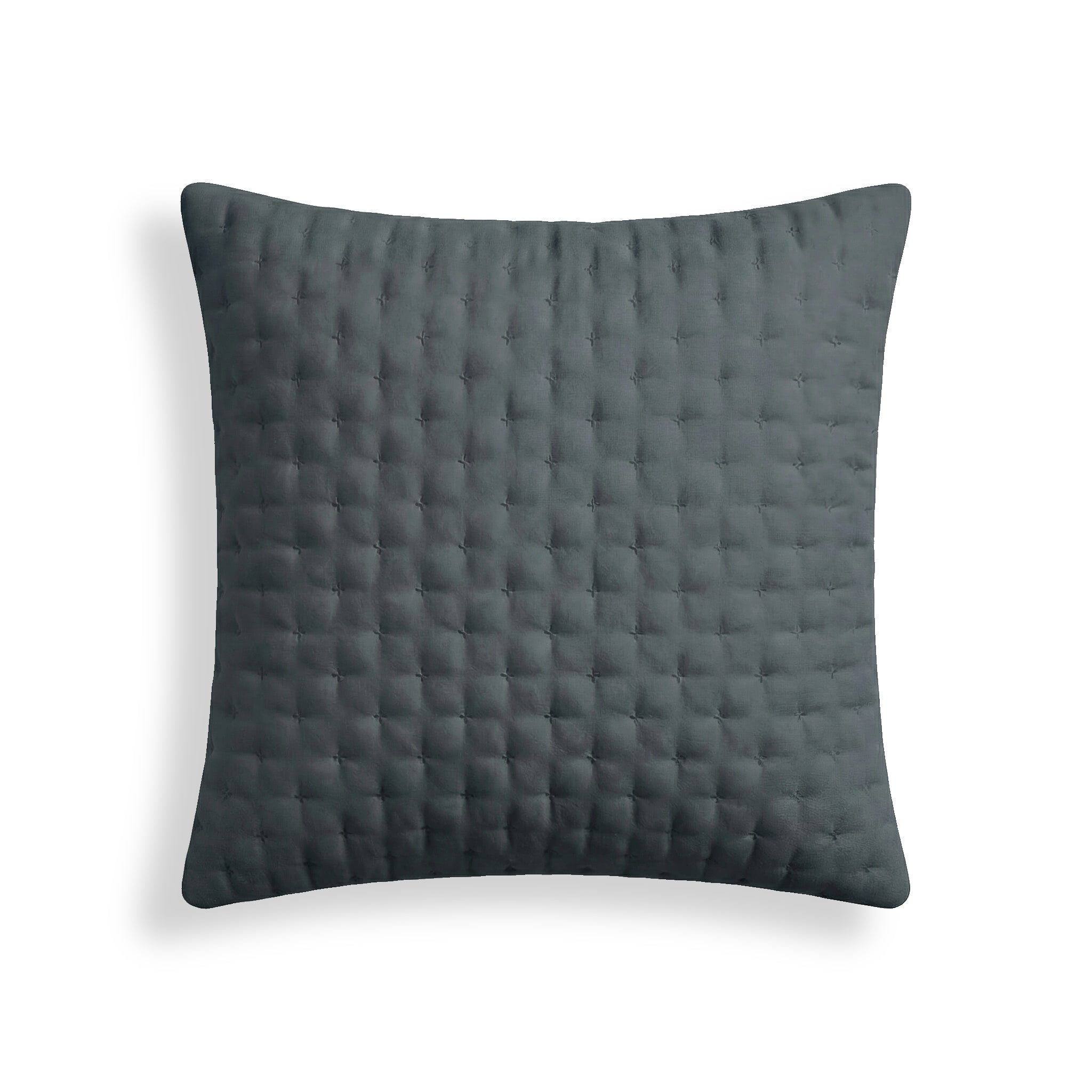 Plain quilted pillowcase Marengo 65x65 cm
