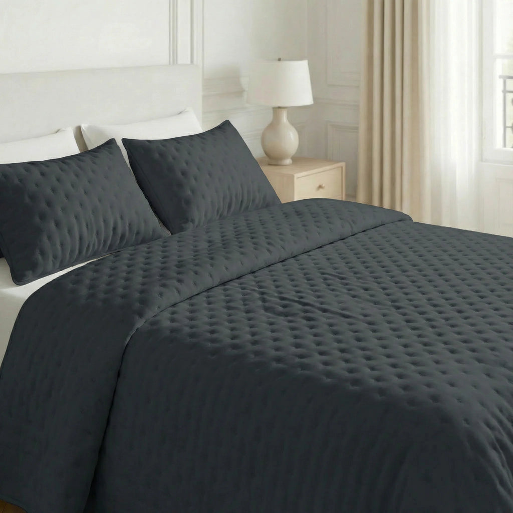 Marengo soft touch quilted plain bedspread