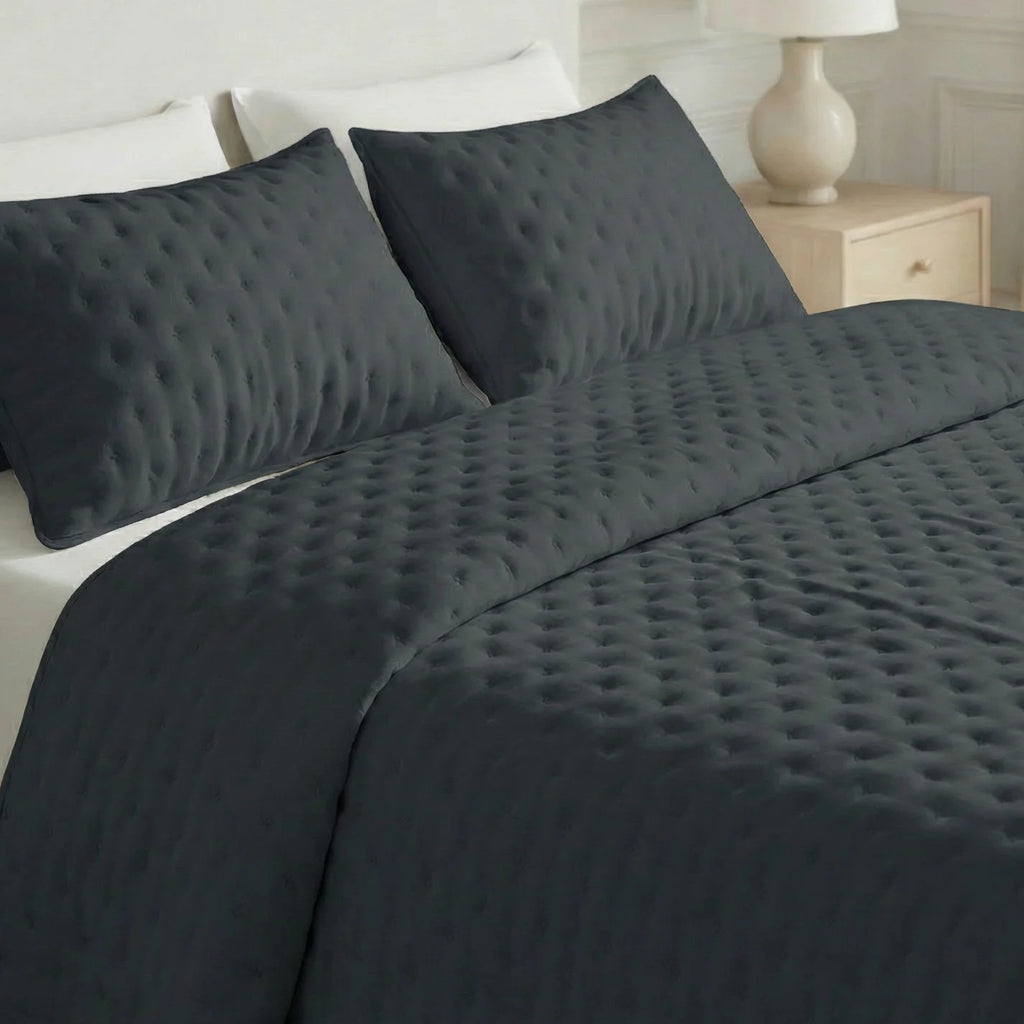 Marengo soft touch quilted plain bedspread