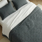 Marengo soft touch quilted plain bedspread