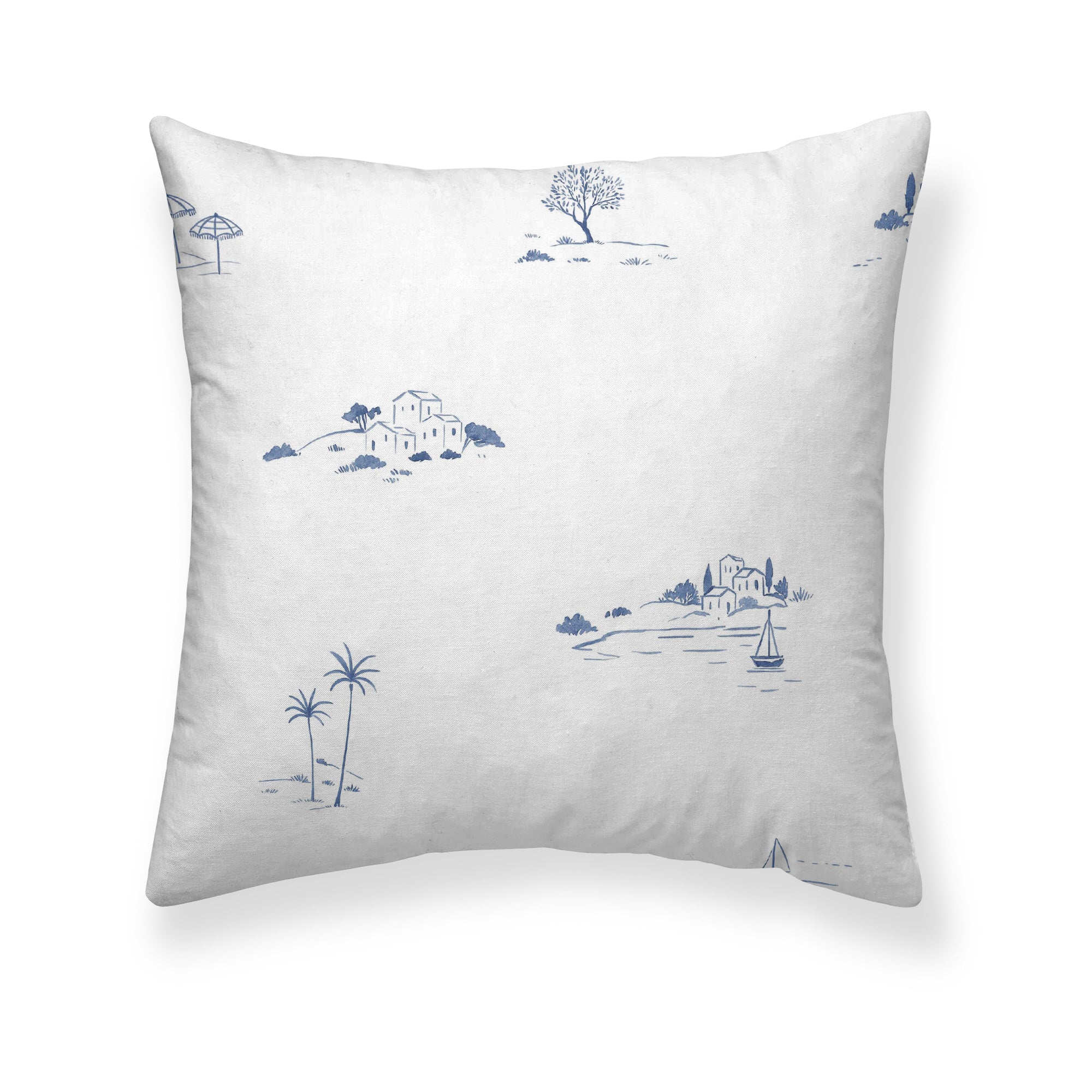 Mareny percale pillowcase, 200 thread count