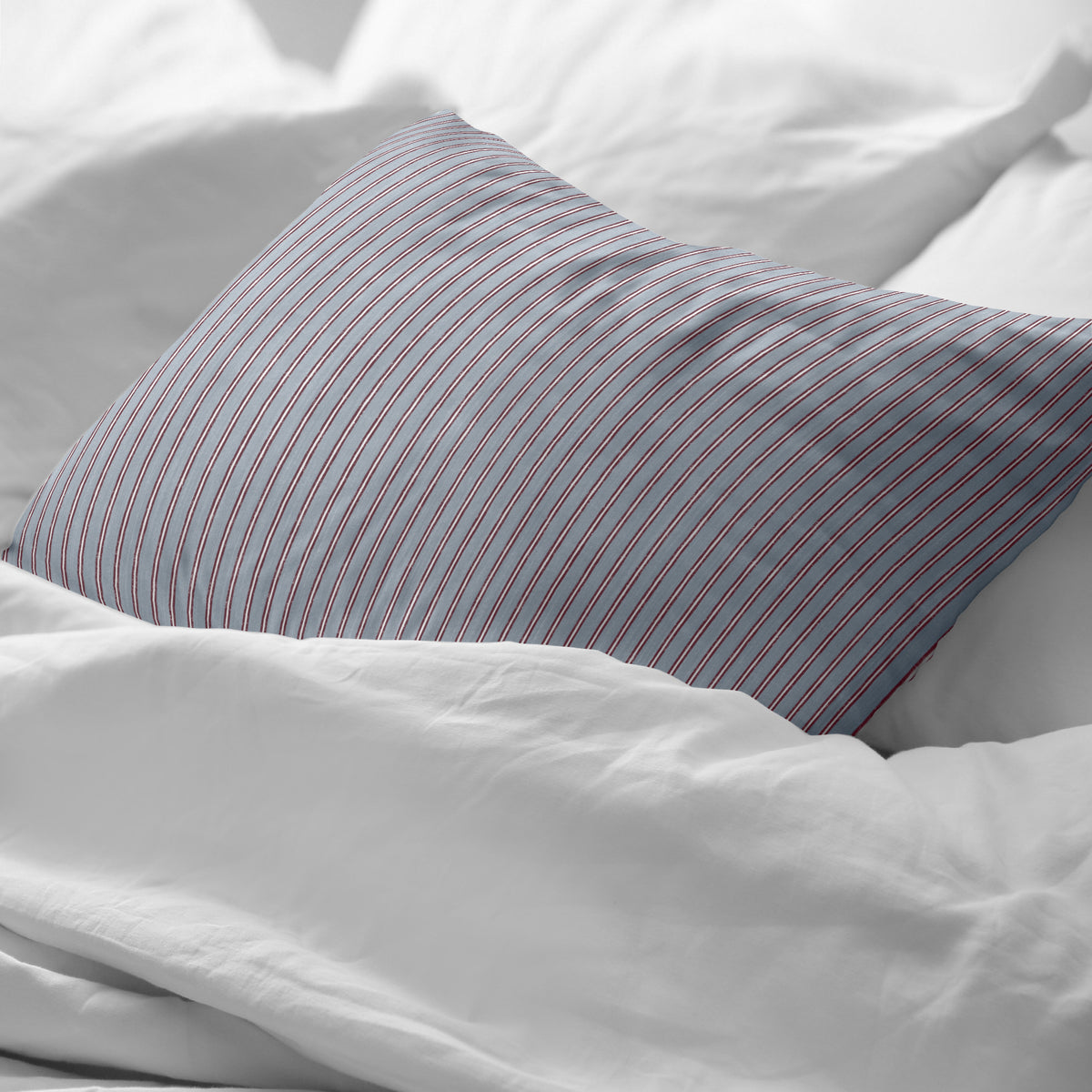 Funda de almohada Mino A tacto suave